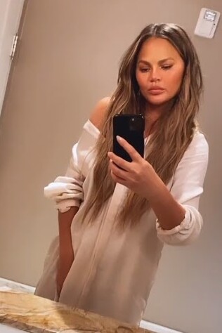 Chrissy Teigen Instagram Story October 31, 2020