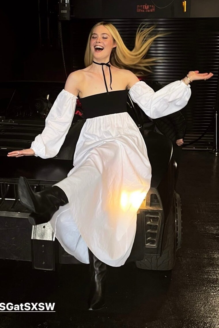 Elle Fanning The Girl from Plainville Press at Sxsw March 11, 2022