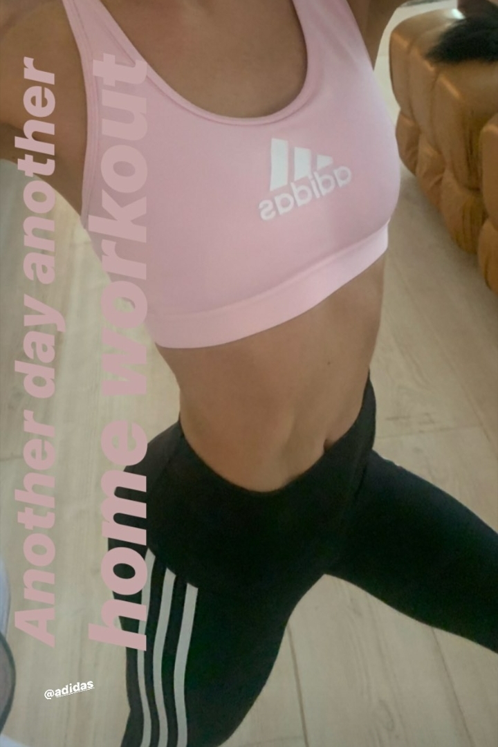 Elsa Hosk Instagram Stories March 26, 2020