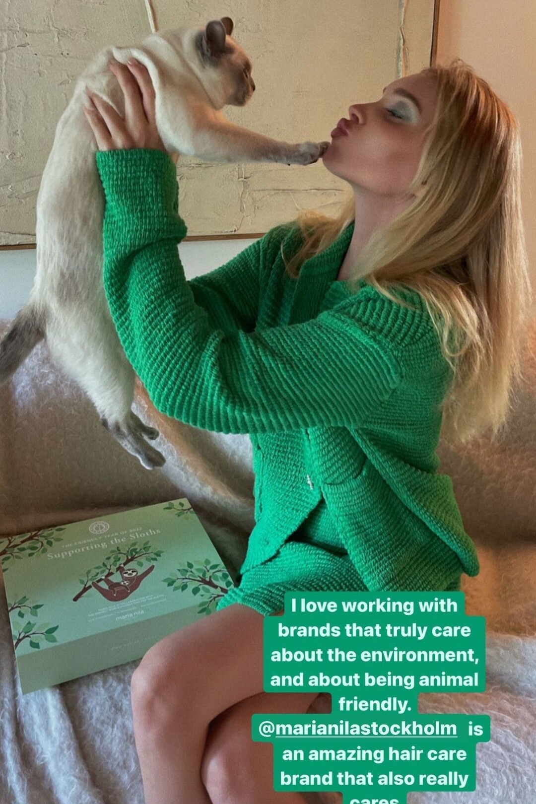 Elsa Hosk Instagram Stories November 1, 2021