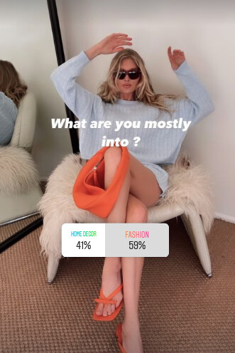 Elsa Hosk Instagram Story March 27, 2021