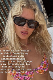 Elsa Hosk Instagram Story May 20, 2022