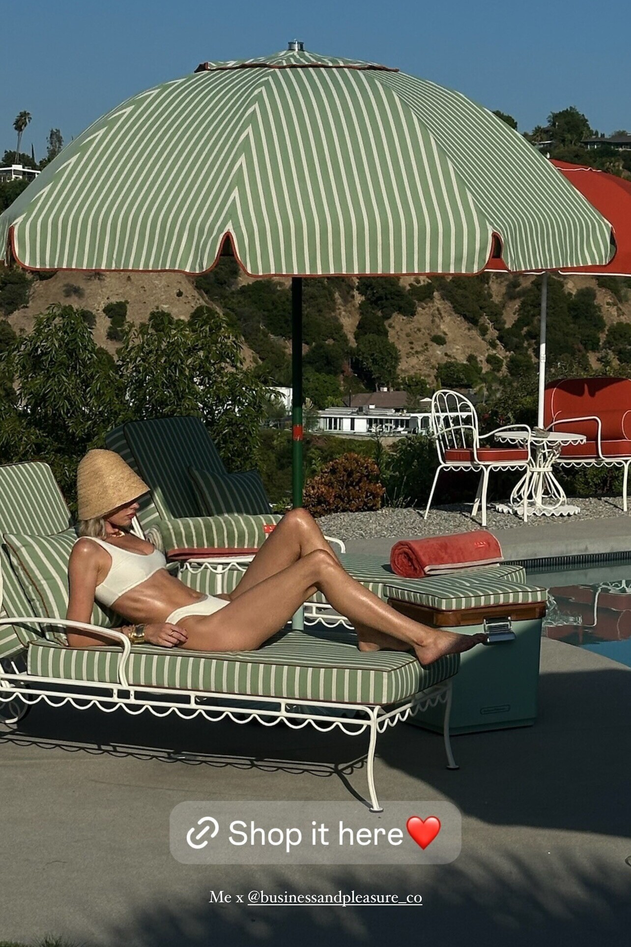 Elsa Hosk Instagram Story August 19, 2024