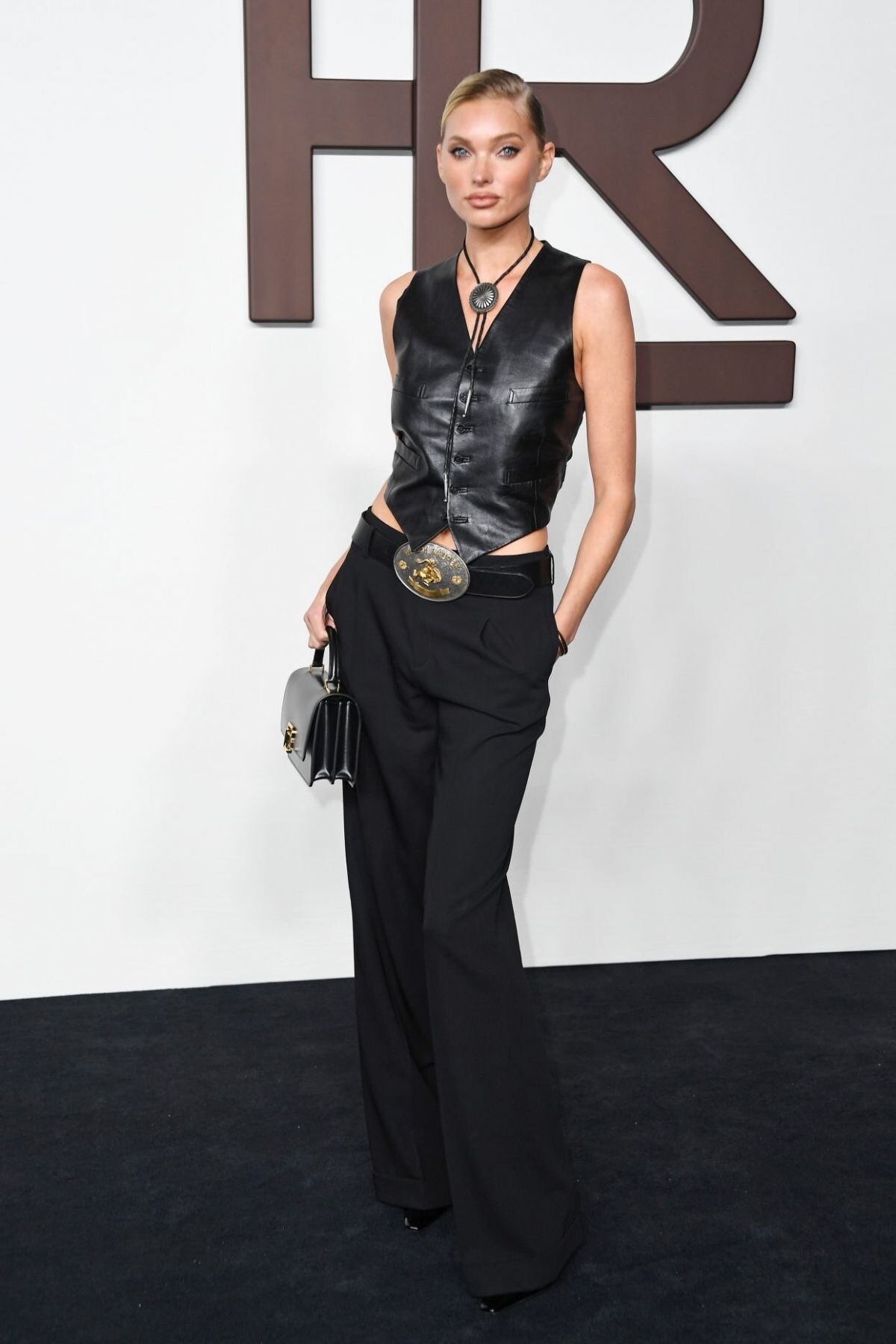 Elsa Hosk Ralph Lauren Show September 8, 2023