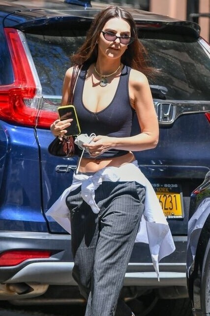 Emily Ratajkowski New York City April 29, 2025