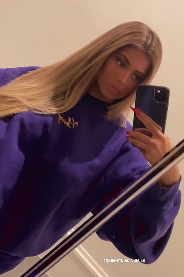 Kylie Jenner Instagram Story November 30, 2020