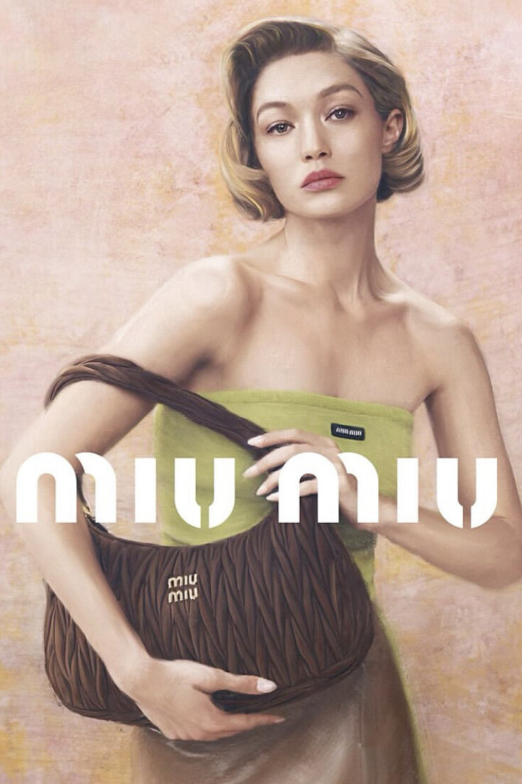 Pistachio Top and Wander Matelasse Suede Bag