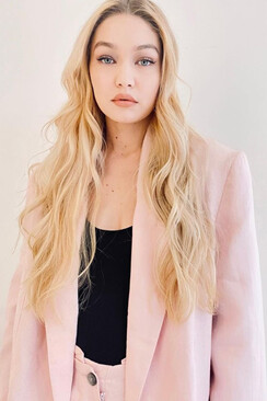 Gigi Hadid Maybelline Shoot January 25, 2022