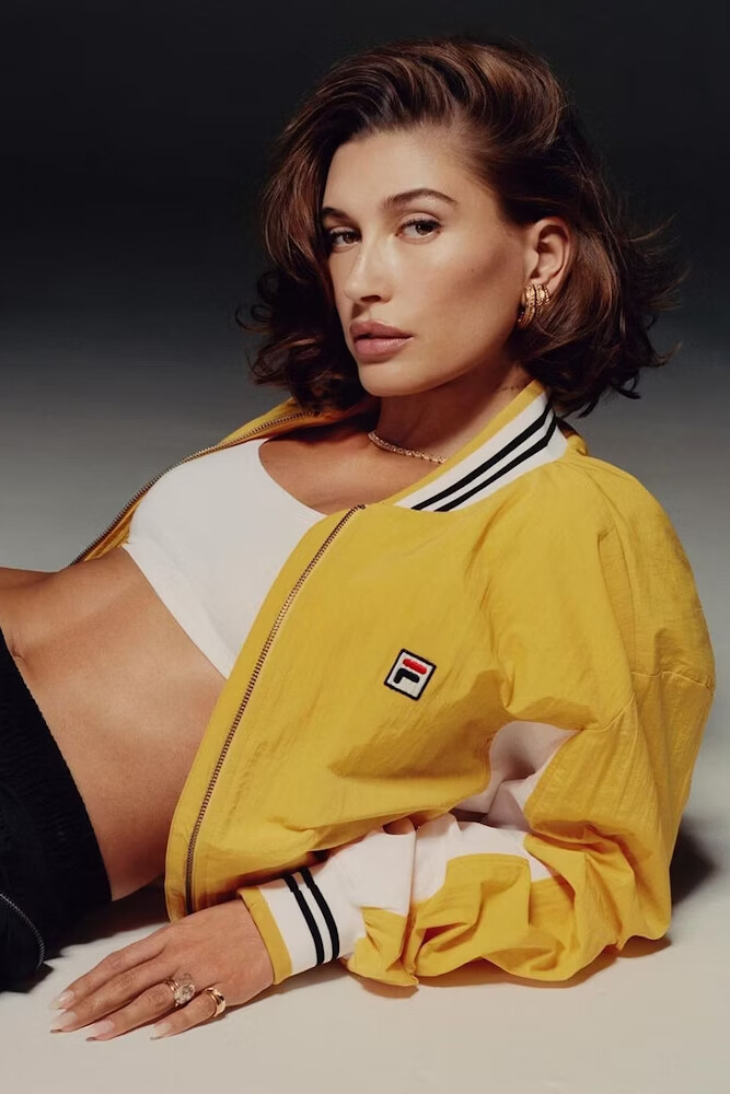 Hailey Bieber Fila Spring 2024 Campaign March 20, 2024