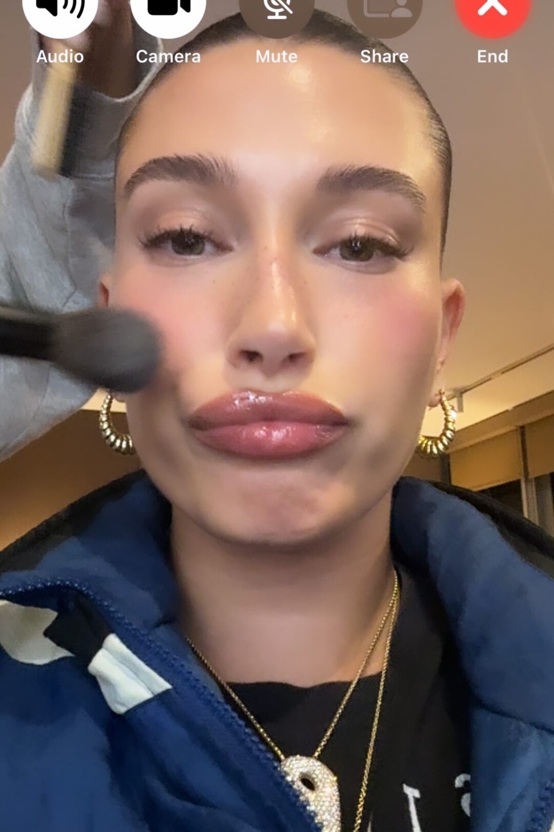 Hailey Bieber Instagram December 15, 2023