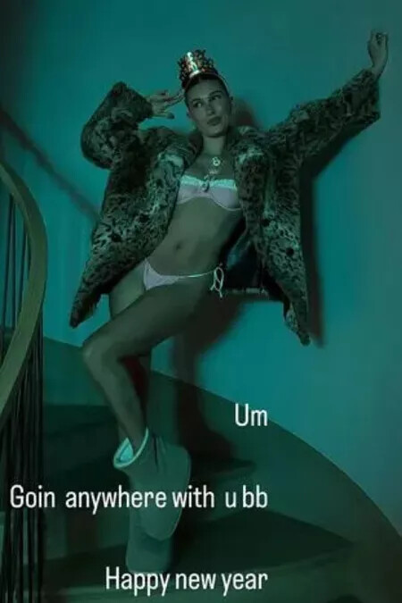 Hailey Bieber Instagram January 1, 2025