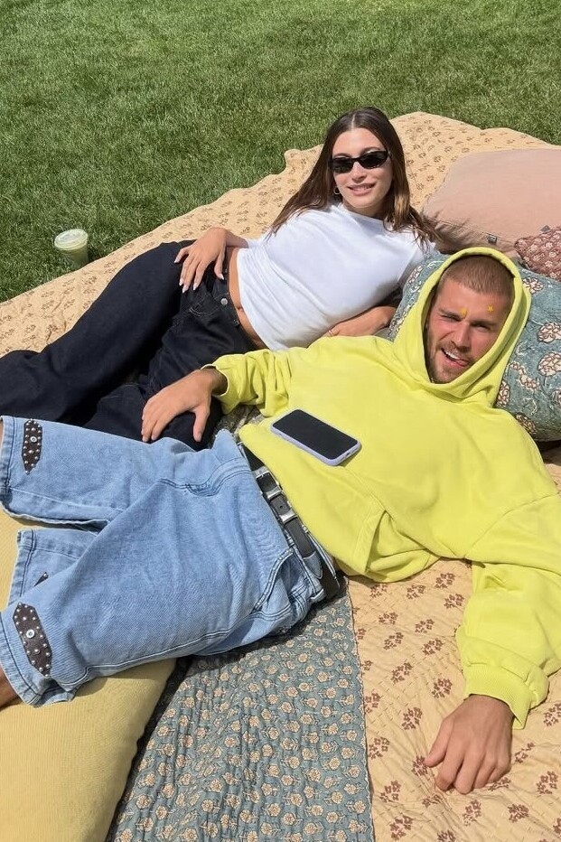 White Baby Tee and Black Oversized Trousers