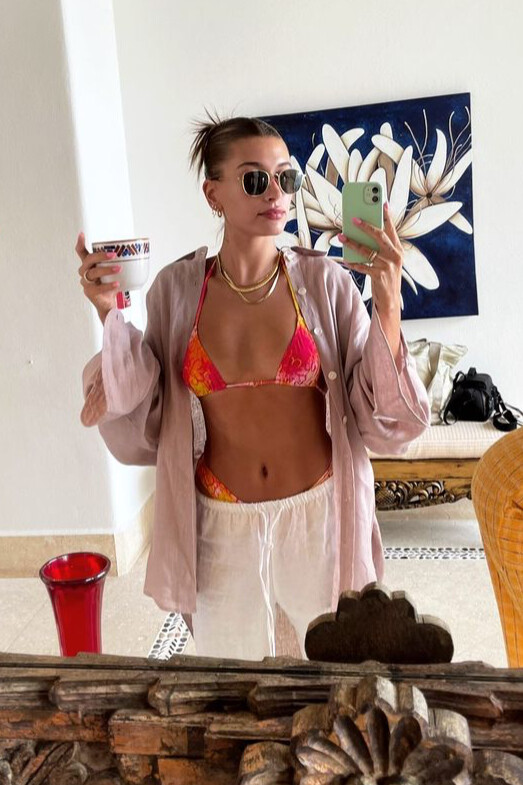 Hailey Bieber Instagram Story June 14, 2021