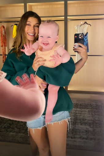 Hailey Bieber Instagram Story July 27, 2021