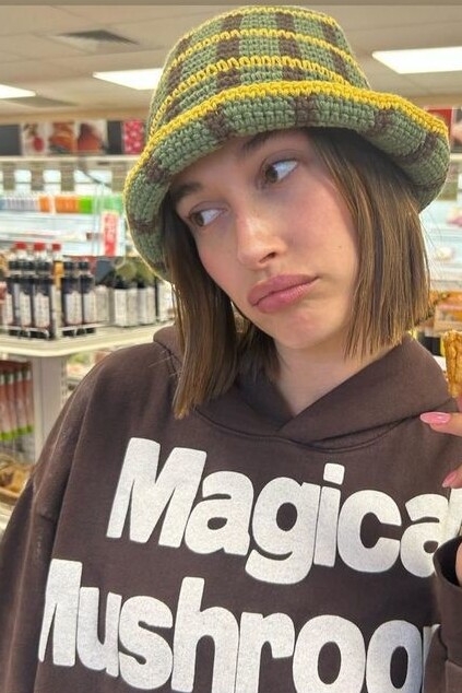 Hailey Bieber Instagram Story February 7, 2023