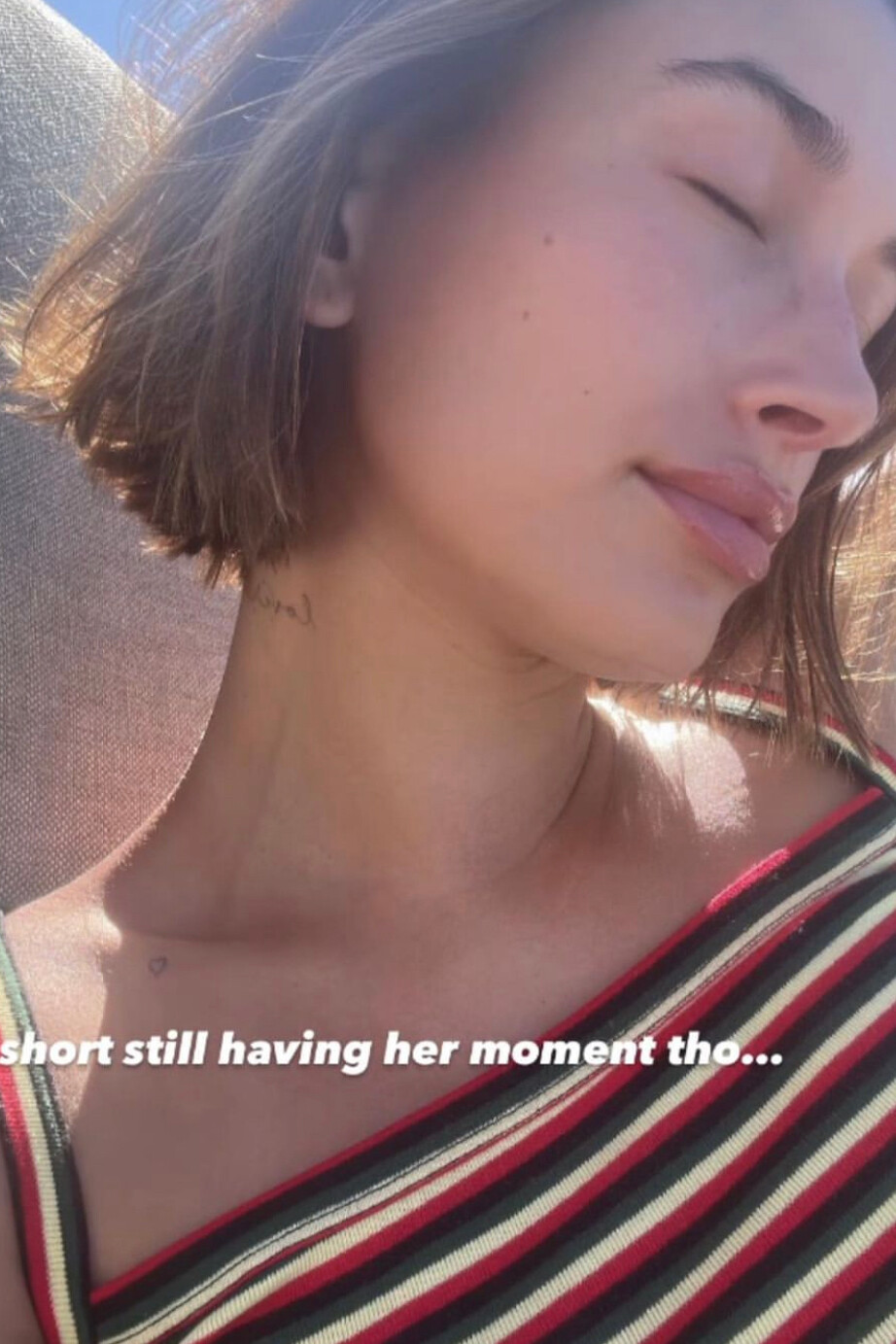 Hailey Bieber Via Instagram Story April 21, 2023