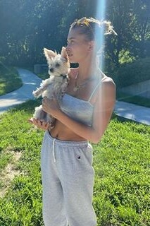 Hailey Bieber Justin Bieber's Instagram July 27, 2020