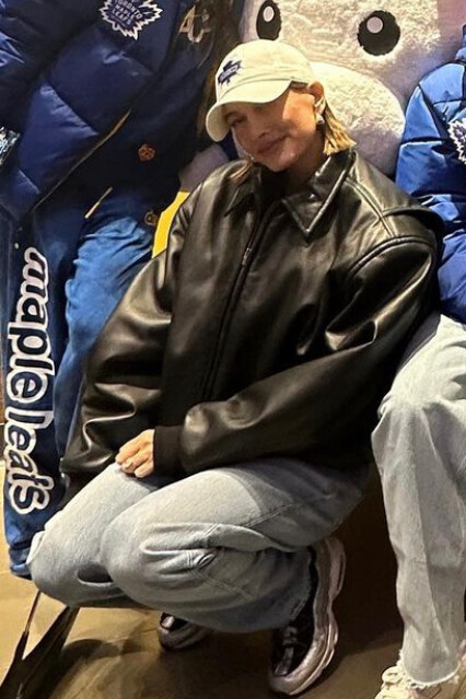 Hailey Bieber on Justin Bieber's Instagram March 30, 2023