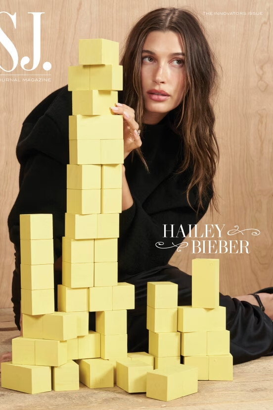 Hailey Bieber Wsj Magazine October 14, 2025