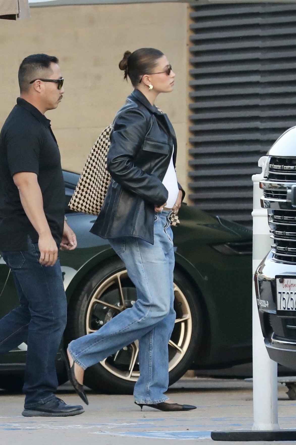 Hailey Bieber Nobu July 15, 2024