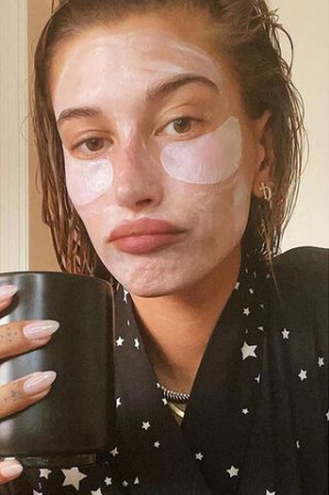 Hailey Bieber Skincare Queen's Instagram December 12, 2020