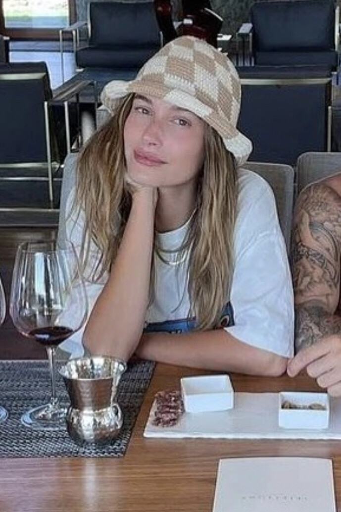 Hailey Bieber With Justin Bieber December 8, 2021