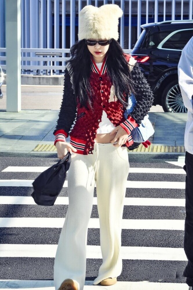 Jennie Kim Incheon Airport May 3, 2025