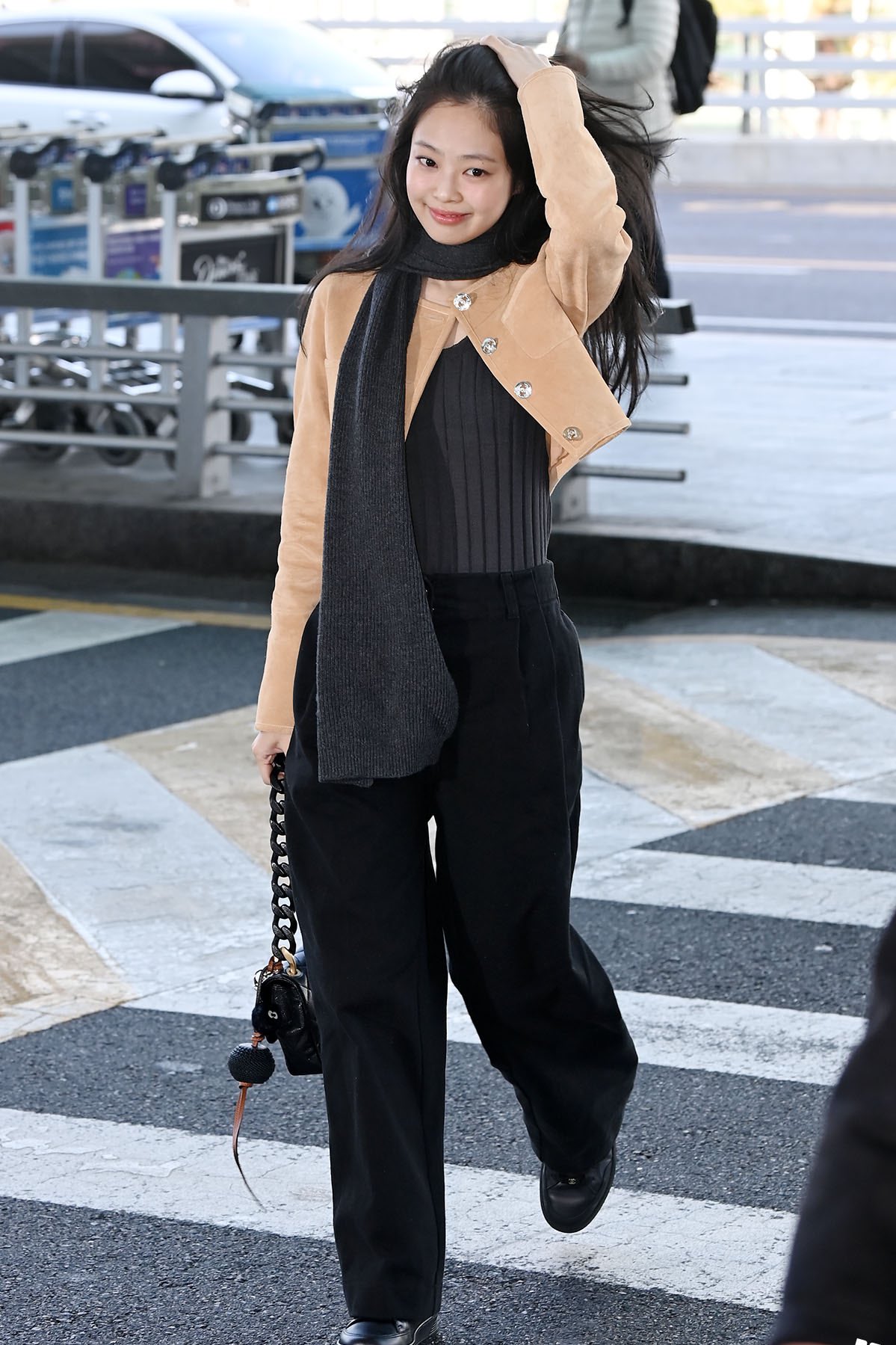 Jennie Kim Incheon Airport February 2, 2024