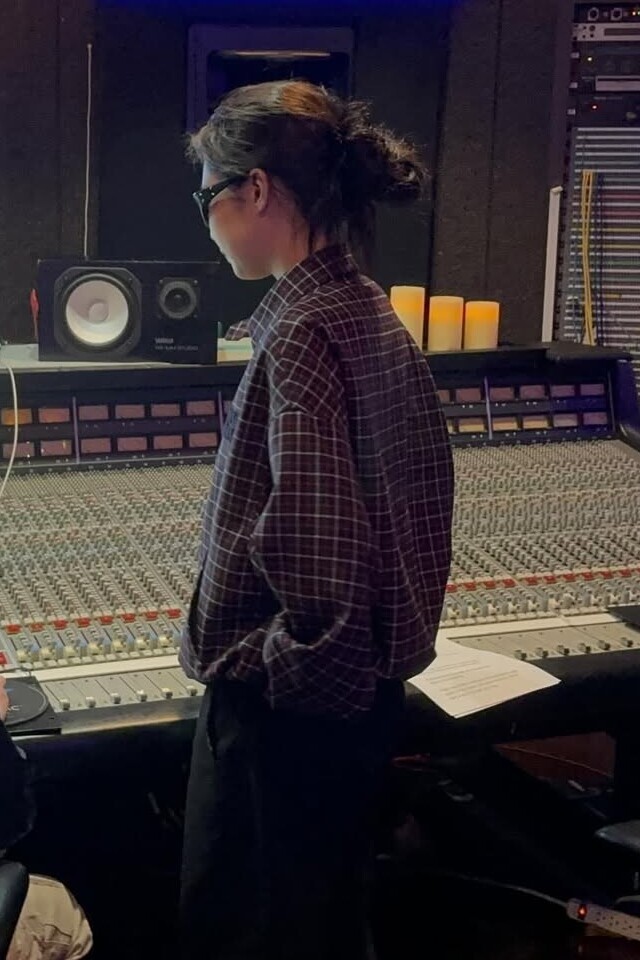 Miu Miu Plaid Blouson and Gentle Monster Sunglasses