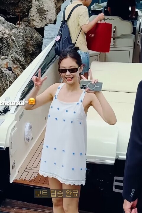 Jennie Kim a Moment in Capri Vlog July 2, 2024