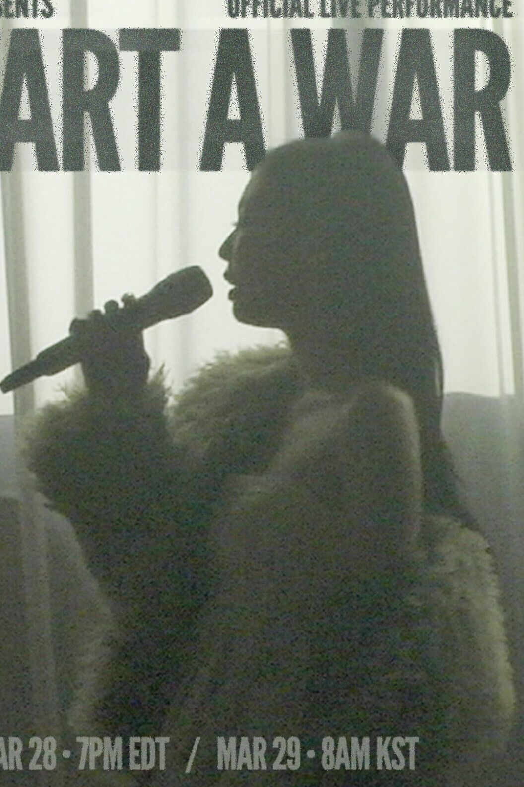 Jennie Kim Start a War Live Performance March 28, 2025