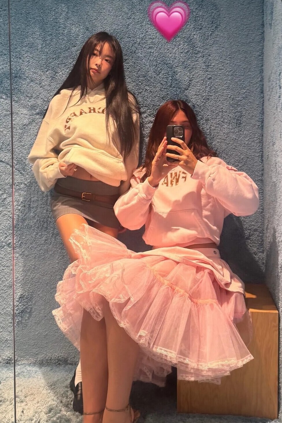 Jennie Kim Tavia Bonetti Instagram Story August 28, 2025