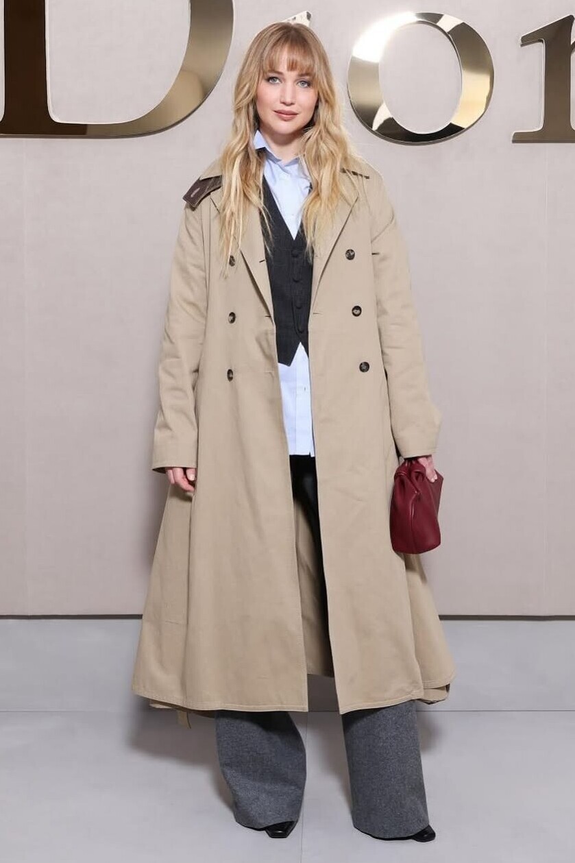 Jennifer Lawrence Dior Fashion Show October 1, 2025