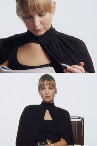 Black Cape and Medallion Belt