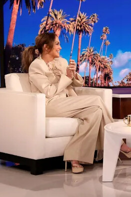 Jennifer Lopez The Ellen Degeneres Show February 9, 2022