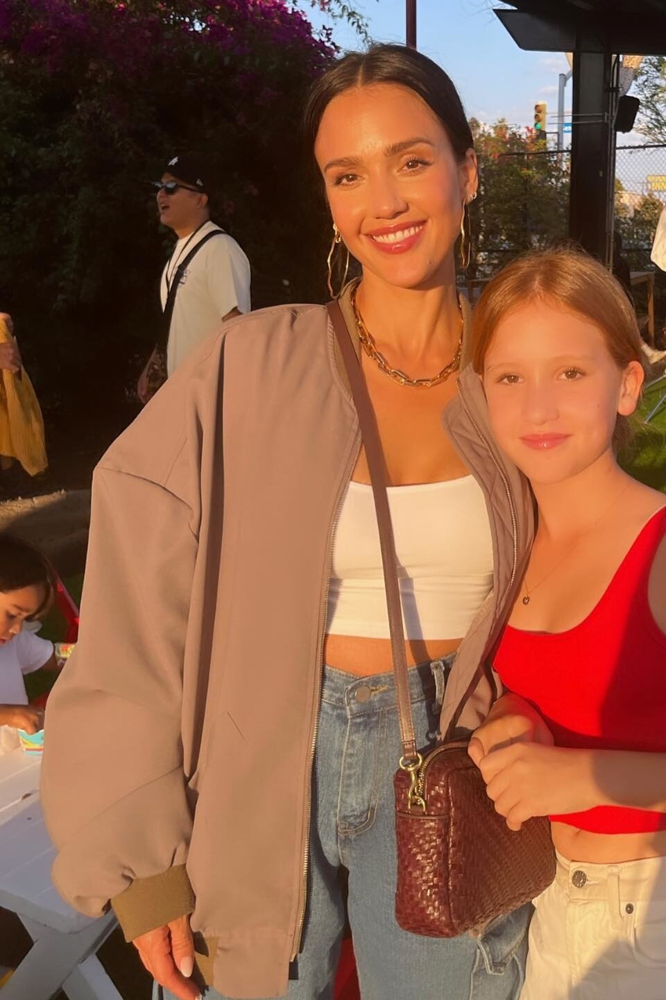 Jessica Alba @familystylefest X @thehundreds October 14, 2022