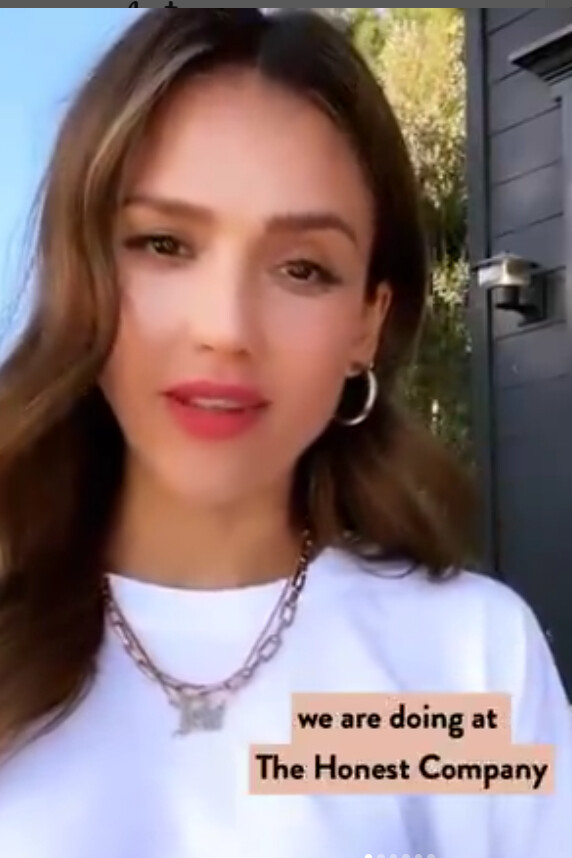 Jessica Alba O-Host It Starts with Mom Live As May 6, 2020