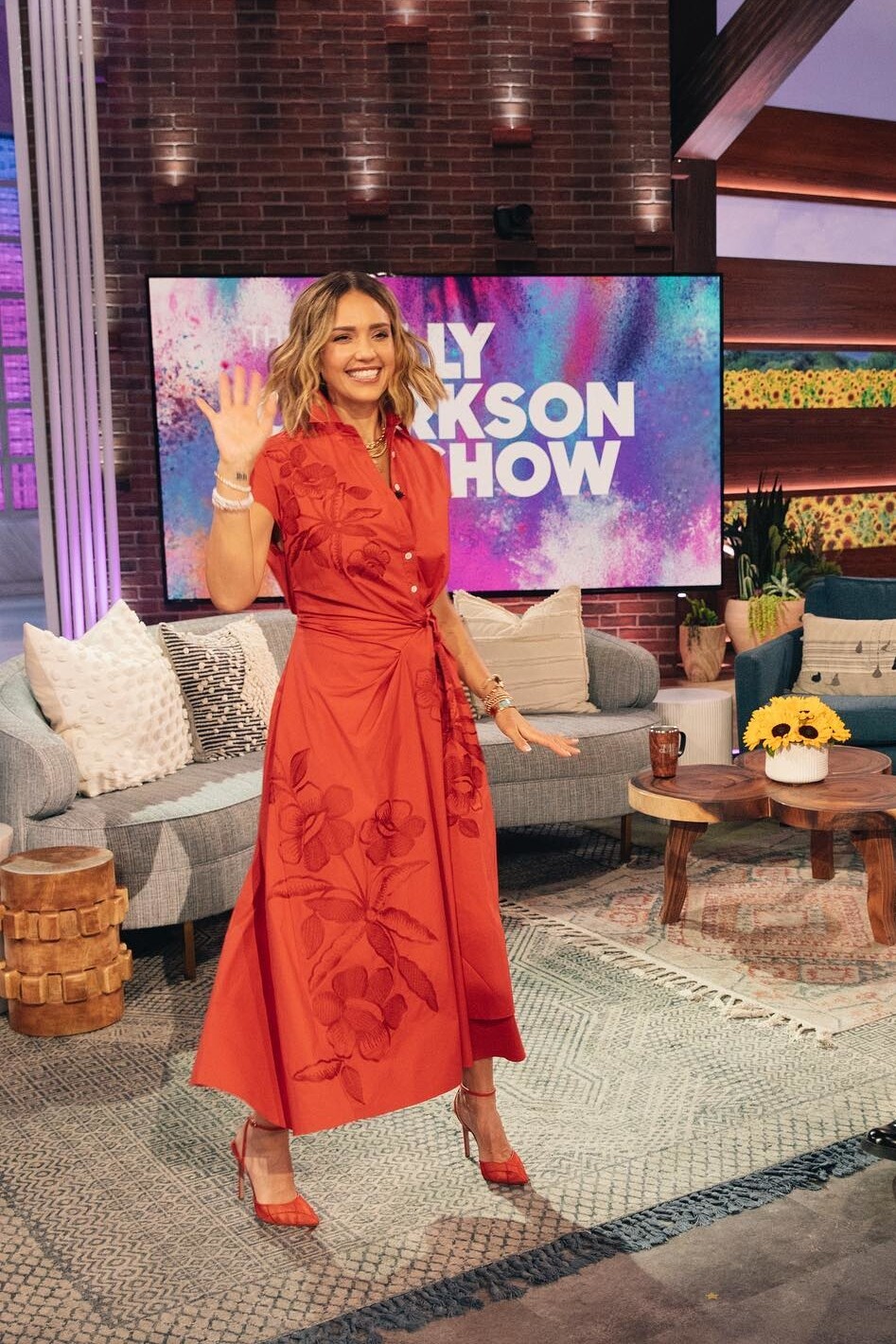 Jessica Alba The Kelly Clarkson Show March 28, 2022