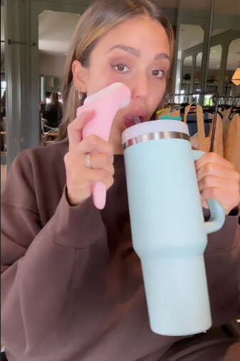 Jessica Alba Tiktok September 7, 2023