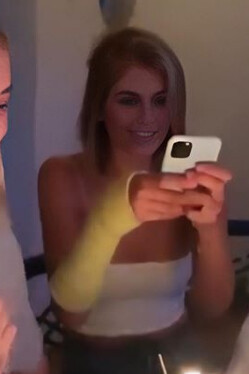 Kaia Gerber Charlotte Lawrence's Birthday Party June 8, 2020