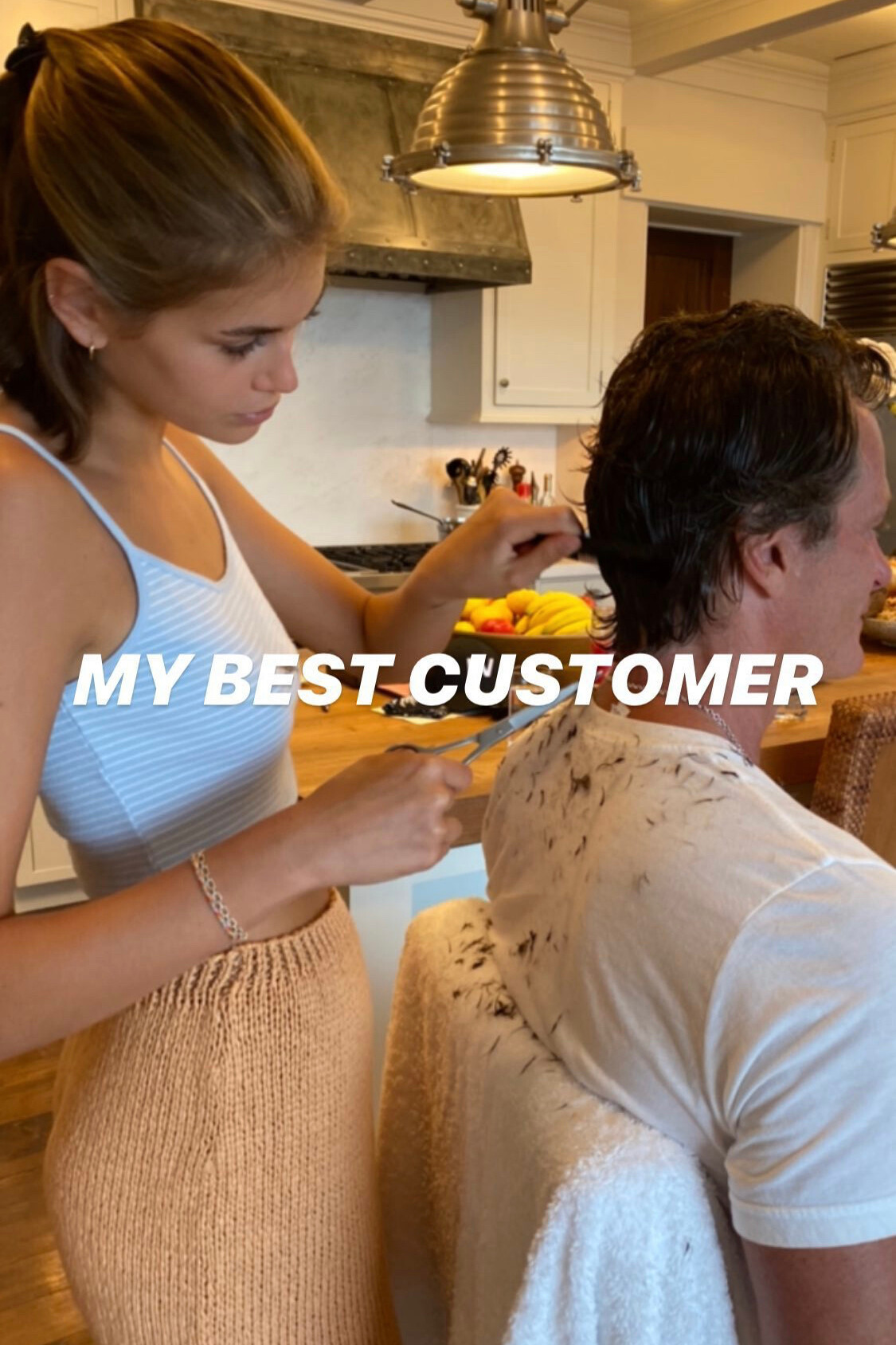 Kaia Gerber Instagram Story June 21, 2020