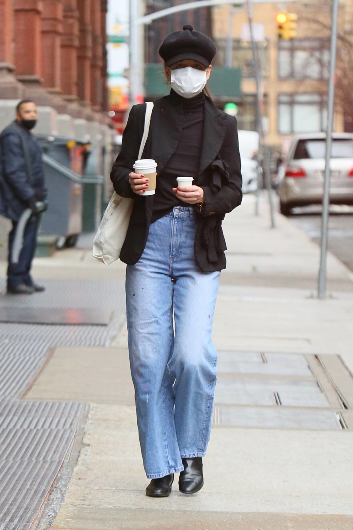 Katie Holmes With Emilio Vitolo Jr. January 4, 2021