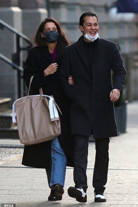 Katie Holmes New York City December 28, 2020