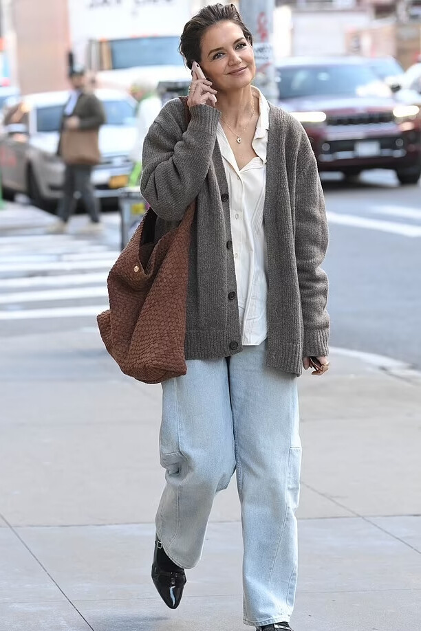 Katie Holmes New York City October 10, 2024