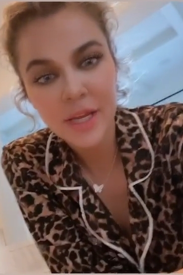 Khloe Kardashian Instagram Stories April 3, 2020