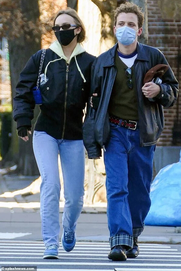 Lily-Rose Depp New York City January 7, 2021