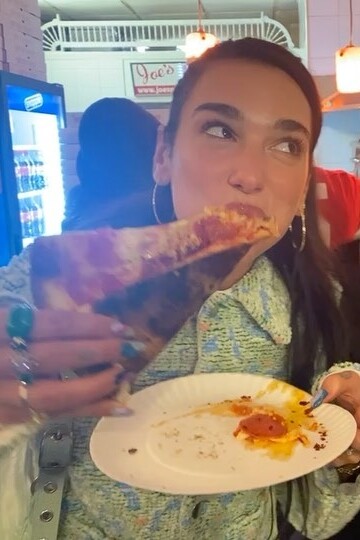 Dua Lipa Instagram January 9, 2022