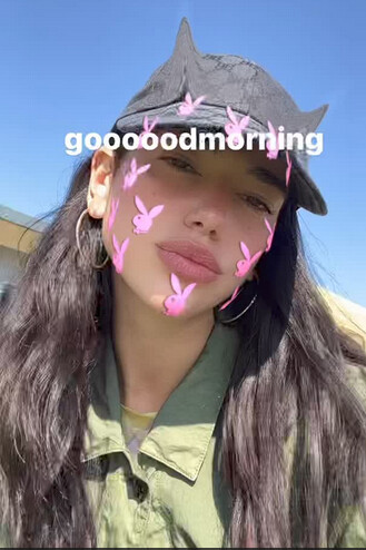 Dua Lipa Instagram Story June 9, 2022