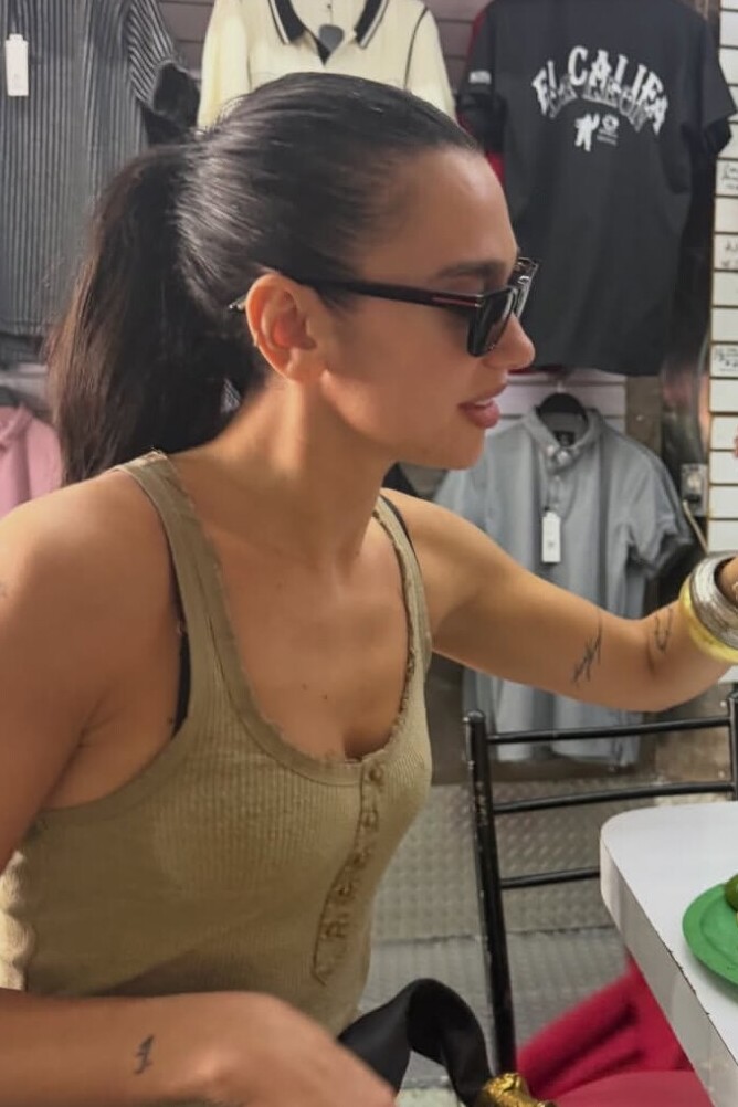 Dua Lipa Instagram December 5, 2025