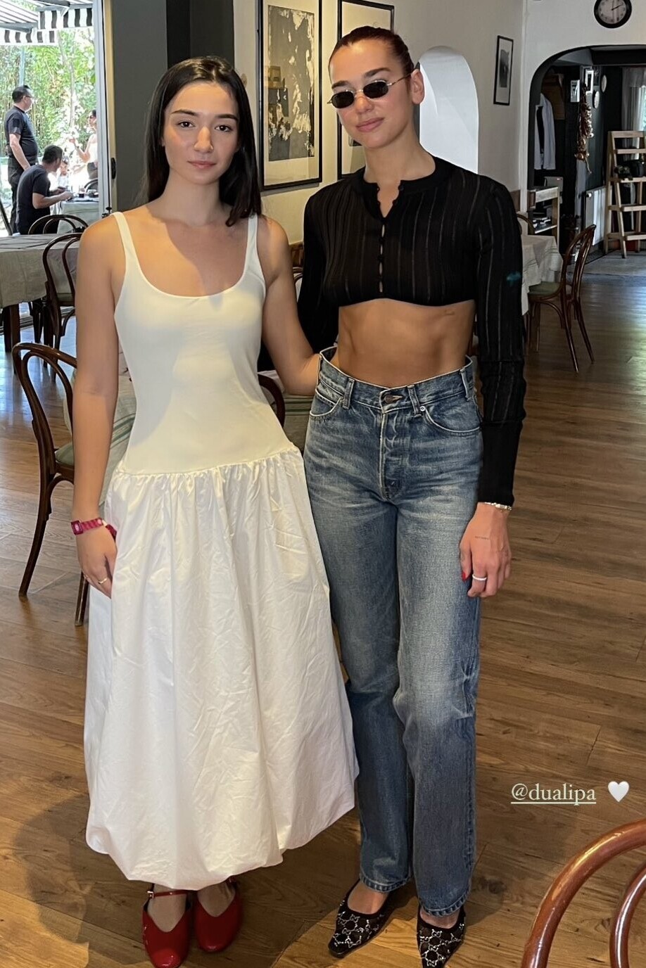 Dua Lipa at Tiffany Restaurant in Kosovo July 28, 2024
